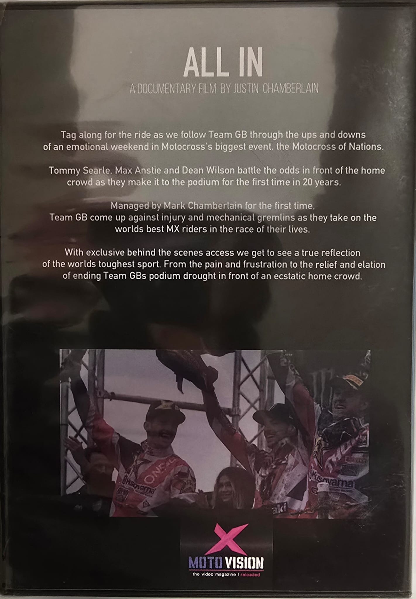 DVD - ALL IN the story of the 2017 MXoN